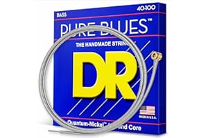 DR Strings PURE BLUES Bass Guitar Strings (PB-40)