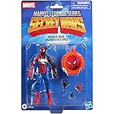 Marvel Efsaneler Serisi Gizli Savaşlar &Ouml;r&uuml;mcek Adam (Alien Kost&uuml;m&uuml;), Retro &Ccedil;izgi Roman Koleksiyon 15,8 cm Aksiyon Fig&uuml;r&uuml; Merc