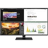 LG 43UN700 Monitor 43" UltraHD 4K LED IPS HDR, 3840x2160, 1 Miliardo di Colori, Audio Stereo 20W, 4x HDMI, Display Port…