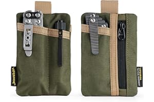 ‎VIPERADE VIPERADE VE29 Mini EDC Pouch Mini Taschen Organizer mit 4 Taschen,Kleine EDC Pocket Organizer Mini Multitool Tasche Schlüsseltasche Klein Herren Geldbörse Klein Rucksack-Zusatztasche