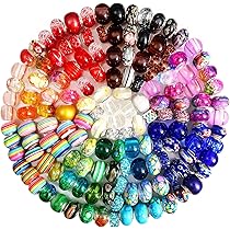 Acquista 15 scatole/set perline acriliche perline per creazione di gioielli, collana braccialetto fai da te in Italia a partire da 4.66