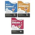 Class 1 Olympiad Champs Combo (set of 3 books) Science, Mathematics, English with Chapter-wise Previous 10 Year (2013 - 2022) Questions 4th Edition | Complete Prep Guide with Theory, PYQs,