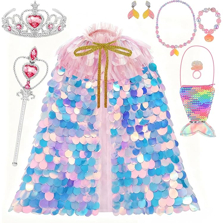 Miipat Rok voor meisjes, pailletten, kinderen, zeemeerminrok, met voering, elastische taille, pailletten, zeemeerminstaart voor kleine meisjes, verjaardag, feest, strand, Paars, 4-5 Jaren Miipat Rok voor meisjes, pailletten, kinderen, zeemeerminrok, met voering, elastische taille, pailletten, zeemeerminstaart voor kleine meisjes, verjaardag, feest, strand, Paars, 4-5 Jaren
