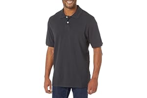 Amazon Essentials Men's Regular-Fit Cotton Pique Polo Shirt (Available in Big & Tall)