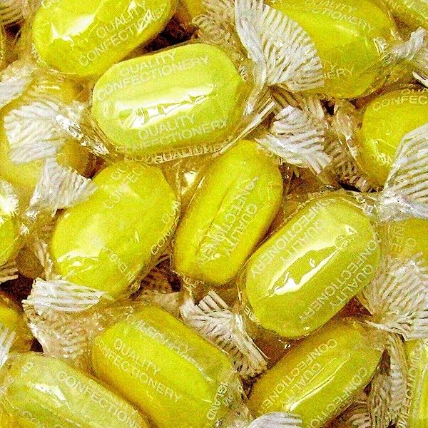 3kg SHERBET LEMONS INDIVIDUAL Wrapped SWEETS Portion LEMON - Tracked