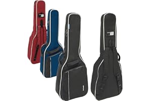 GEWA Gitarren Gig Bag Economy 12cm Polsterung für Konzertgitarre, E-Gitarre, Akustikgitarre, Westerngitarre, E-Bass, Akustikbass