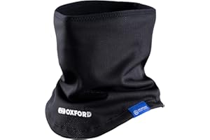 Oxford Products Unisex Advanced Storm Collar Sturmkragen, Wasserdicht, Winddicht, Thermo-Motorrad-nackenwärmer Nackengamasche