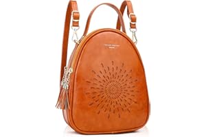 APHISON Small Backpacks for Women, Fashion Backpack Vegan Leather Mini Backpack Ladies Purse Bag Lightweight Shoulder Bag Handbags Cute Daypack Teen Girls