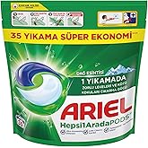 Ariel Hepsi1Arada PODS Kaps&uuml;l &Ccedil;amaşır Deterjanı Beyazlar ve Renkliler 35 Yıkama