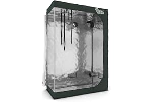 RoyalRoom® Growbox C120S 120x60x180cm Growzelt Gewächshaus