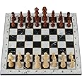 PINNEA Scacchiera In Legno Di Carpino Fatta A Mano 35x35 Cm, Pieghevole, Con Figure In Legno – Gioco Da Tavolo Per Bambini E Adulti - 2