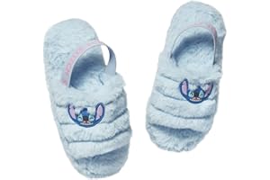 Kapcie Disney Stitch Dla Dziewczynek | Slajdy Stitch | Puszyste Slajdy | Kapcie Dla Dziewczynek