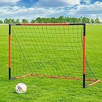 Set Porte Da Calcio Bambini MIAOKE 1,2x0,9m Con Borsa, Pallone N.3, Coni E Pompa | Porta Pieghevole Per Giardino, Spiaggia, Allenamento Outdoor