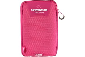 SoftFibre Trek Towel X Large - Blue/Green - Lifeventure