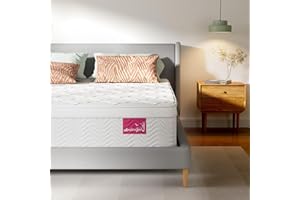 dosleeps Double Mattress 4FT6 | 10.8 Inch Memory Foam & Pocket Sprung | 9-Zone Orthopedic Support,Medium Firm,Edge Support,Motion Isolation 135x190x27.5cm
