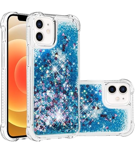 Spiegel-Hülle Für IPhone XS/X – Mit Ringhalter, Glitzer-Design, Aus Weichem Silikon