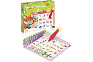 Dujardin- Electro Animaux - Juego Educativo electrónico para niños de 3 a 5 años, Multicolor, Large (Diset 31617)