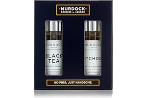 Murdock London - Cologne Duo Men's Gift Set - Contains Black Tea & Patchouli Cologne