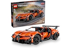 LEGO Technic Hypercar Bugatti Chiron Pur Sport - Maquette de Voiture de Course avec Moteur W16, Direction & Portes Ouvrantes - Cadeau pour Garçon dès 9 Ans & Fans de Sport Automobile 42222