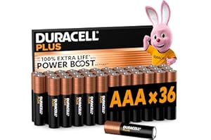 DURACELL Plus AAA-Batterien (36er-Pack) – Alkaline-Batterien 1,5 V