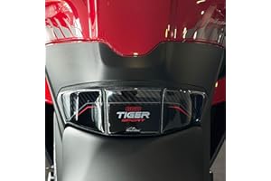 Resin Bike Adhesivos de Moto Compatibles con Triumph Tiger Sport 660 2022-2025. Protection de Tanque de Choques y Arañazos de Moto. Adhesivo 3D Resinado - Made in Italy