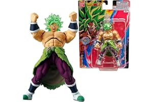 DRAGON BALL Z Dragon Ball Evolve Super Saiyan Broly Action Figure - 12.5cm Dragon Ball Super Anime Toy - Bandai Collectible Action Figure - Anime Gifts for Fans