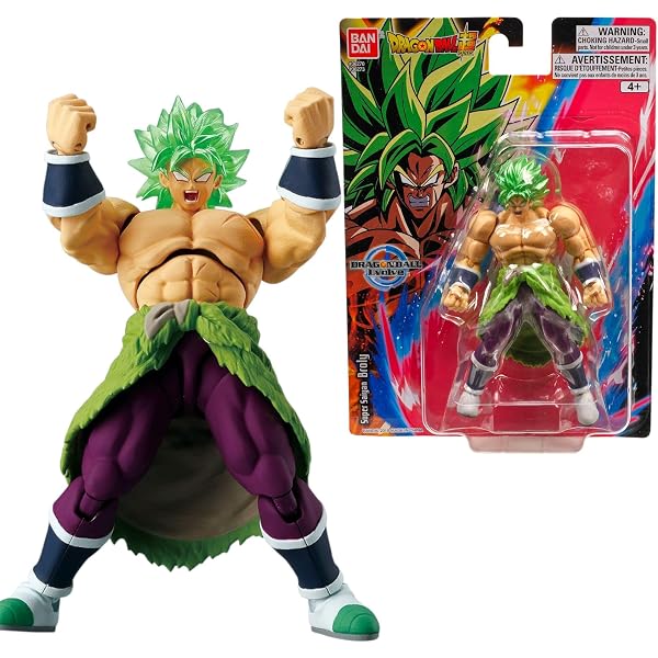 Bandai Model Kit Dragon Ball Super Saiyan Broly Full Power, green