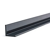 Cornière En Aluminium Thermolaqué Blanc RAL 9016 - 20x20x2 Mm, Longueur 2 M, Pour Constructions Décoratives Et Protection De Bords