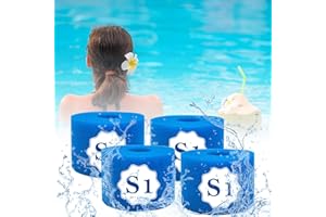 XIAOBUDIAN Typ S1 Filterschwamm für intex Whirlpool Schwammkartusche Typ S1 Filter für Intex 29001E Poolreinigung Spa Whirlpool-Filter Wiederverwendbare Filterkartusche.（4 Stück）