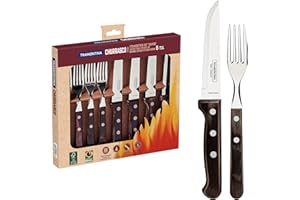 Tramontina 29899/297 Barbecue Set - Light Black (8-Piece)