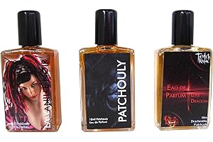 Original Teufelsküche Patchouli Sparpaket mit 3x Patchouly Mini Flakon 10ml #.156