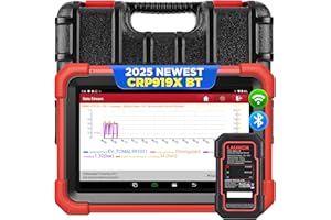 LAUNCH X431 CRP919XBT Elite OBD2 Scanner, 2025 Wireless Bidirectional Scan Tool, ECU Coding, FCA AutoAuth, 2 Years Free Update, V.A.G Guided, 37+ Services, All System Diagnostic Scanner, CANFD DoIP