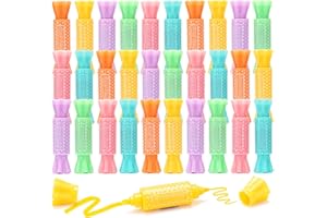 SKAMORI Detalle Cumpleaños Infantil, 30 Subrayadores de lunares de Doble Punta en 6 Colores, Ideal Regalos Cumpleaños Niños Colegio & Piñata Cumpleaños