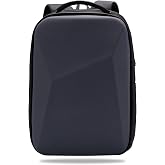 Classone GA-0014 Gauntlet V1 Sert Kabuk Serisi 15.6 inch Uyumlu WTX Pro Su Ge&ccedil;irmez Kumaş Laptop &Ccedil;antası -Gri