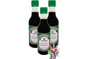 yoaxia ® – 3-pack – [3 x 250 ml] 43 % mindre salt än den traditionella KIKKOMAN / SALTREDUERAD sojasås + en liten lyckopuff