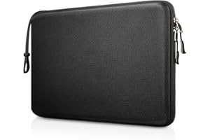 FINPAC 14 cali torba twarda obudowa etui do 14" Lenovo IdeaPad Slim 3 / Slim 5i / ThinkPad L480/ T470, do 13,8" Surface Laptop 7, odporna na uderzenia torba na laptopa 14" Acer / ASUS/Dell/HP (czarna)