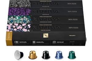 ‎NESPRESSO NESPRESSO ORIGINAL, Auswahl an Espresso und Lungo Kaffees, Helle bis dunklere Röstungen, Kompatibel mit ORIGINAL Kapselmaschinen, Kapsel Set aus 50 Kaffeekapseln
