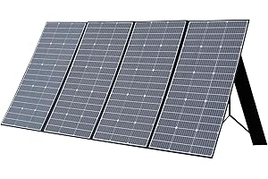 ALLPOWERS SP037 400W Faltbares Solarpanel, Tragbares Solarpanel Solarmodul Solarladegerät Solar Panel für Powerstation Solargenerator Camping Wohnmobil Boot Stromausfall Outdoor Garten Balkon