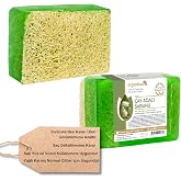 Organicsun Doğal Kabak Lifli &Ccedil;ay Ağacı Sabunu 120 Gr 1 Adet T&uuml;m Cilt Tipleri İ&ccedil;in Sivilce ve Siyah Nokta Karşıtı