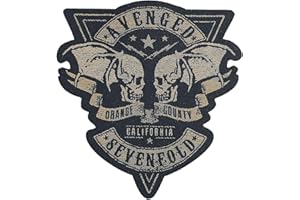 Avenged Sevenfold Orange County Cut-Out Unisex Patch multicolor 100% Polyester Band-Merch, Bands