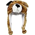 Bioterti Plush Fun Animal Hats One Size Cap Polyester With Fleece Lining
