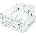 Utopia Bedding Coprimaterasso Matrimoniale Impermeabile 150 x 200 x 30 cm, Bambù e Viscosa Premium Proteggi Materasso, Oeko-T