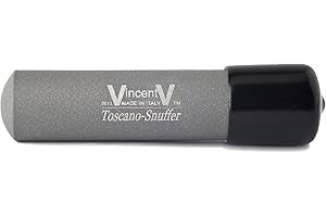 SNAFFERO/VINCENTV Spegni sigaro Toscano-Snuffer Singolo Grigio – Spegnisigaro per sigaro Toscano