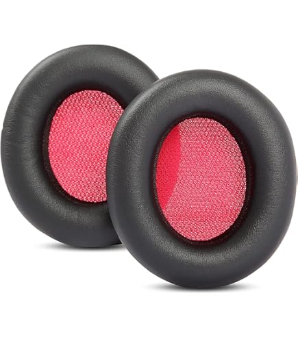Geekria QuickFit vervangende oorkussens voor Meze 99 Classics, Meze 99 Neo- hoofdtelefoon, oorkussens, reparatieonderdelen (zwart