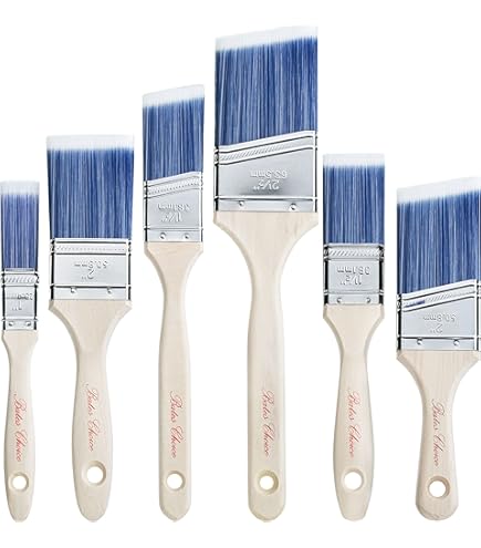 Wood Stain Brush Angled Sash Paint Brush Wall Trim Furniture Painting - View #5