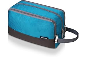 WANDF - Neceser para Hombre de Viaje, Bolsa de baño, Accesorios de Viaje, Neceser de Maquillaje, para Mujer, organizadores de inodoros