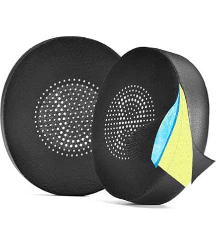 Coussinets D'oreille Jabra Evolve2 30 SE - Mousse Mémoire, Similicuir Proteiné, Remplacement Confort