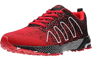 ASHION Turnschuhe Herren Sneaker Laufschuhe Sportschuhe Atmungsaktiv Sneaker Leichte Straßenlaufschuhe