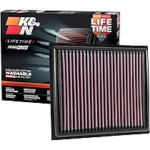 K&N 33-5014 Filtro Aria Auto Sportivo - Lavabile E Riutilizzabile, Aumenta Potenza