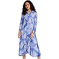 BIBA Women Liva Straight Printed Dress